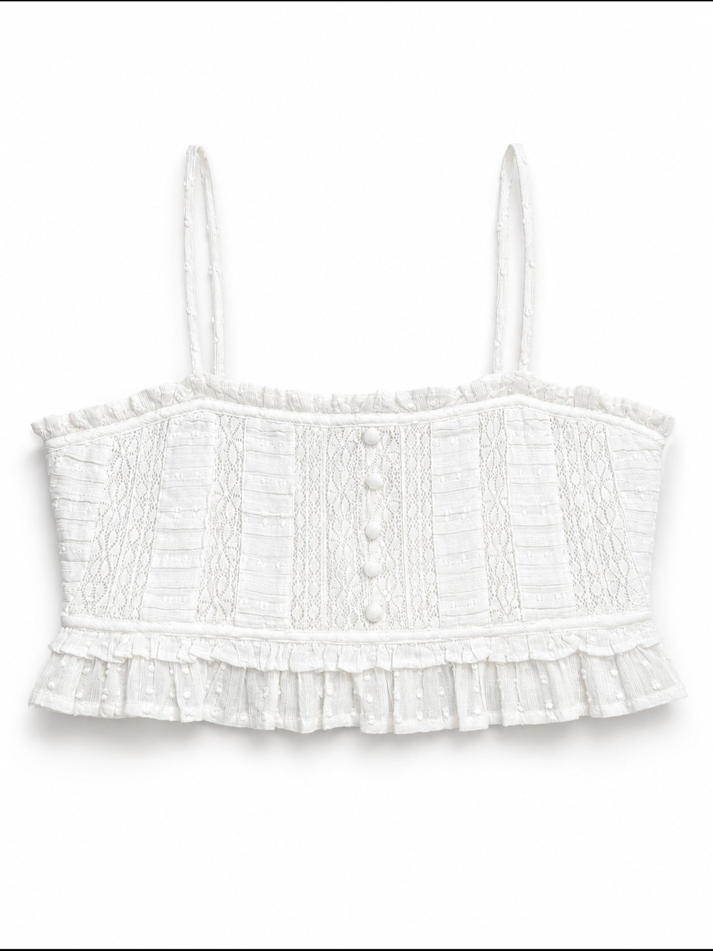 American Eagle Outfitters White Halter Top